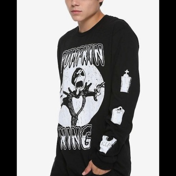 Disney Other - Disney NBC “PUMPKIN KING” LONG SLEEVE MEDIUM TEE